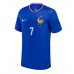 Maillot de foot France Antoine Griezmann #7 Domicile vêtements Europe 2024 Manches Courtes